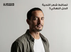 تساقط شعر اللحية